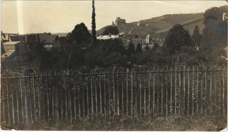 Carte postale ancienne Les Andelys Chateau Gaillard - Photo aux Andelys