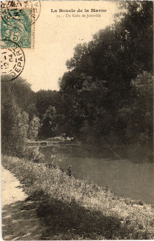 Carte postale ancienne Joinville le Pont Un Coin de Joinville France à Joinville-le-Pont