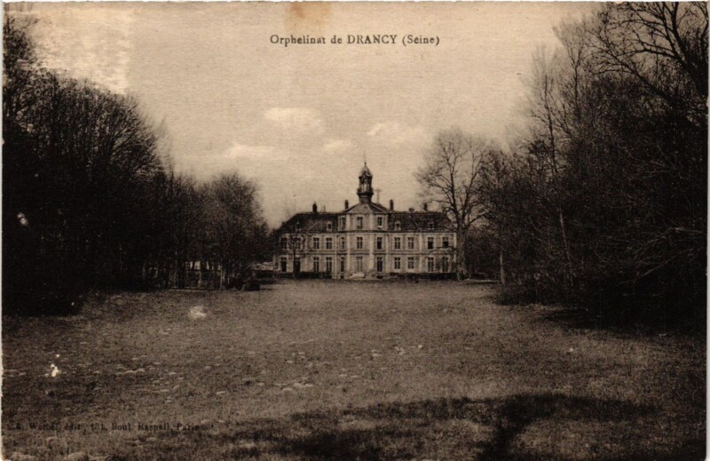 Carte postale ancienne Orphelinat de Drancy à Drancy
