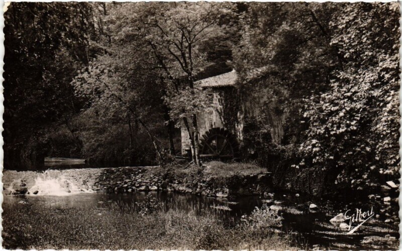 Carte postale ancienne Confolens - Le Moulin du Goire à Confolens