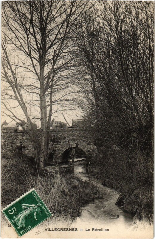 Carte postale ancienne Villecresnes Le Reveillon France à Villecresnes