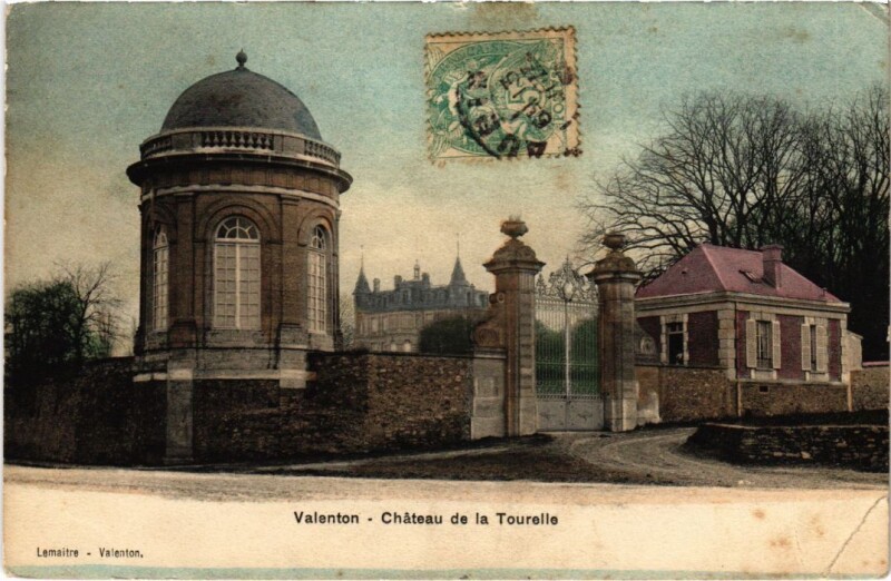 Carte postale ancienne Valenton Chateau de la Tourelle France à Valenton