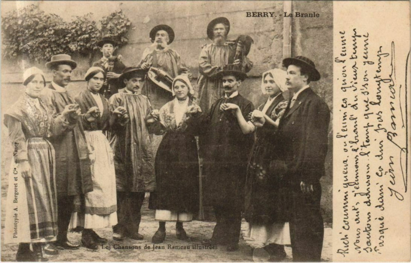 Carte postale ancienne Berry Le Branie France