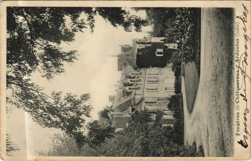 Carte postale ancienne Ardentes France à Ardentes