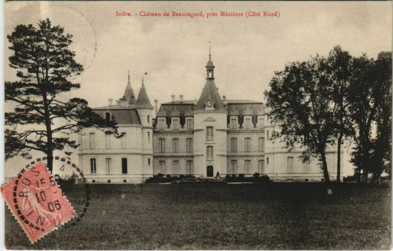 Carte postale ancienne Chateau de Beauregard pres Mezieres France