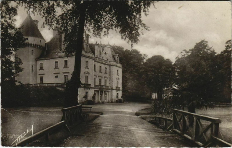 Carte postale ancienne Villedieu Le Chateau France