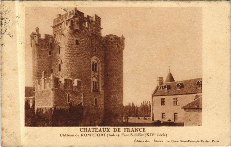 Carte postale ancienne Chateau de Romefort France