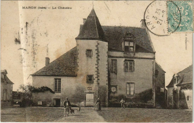 Carte postale ancienne Maron Le Chateau France