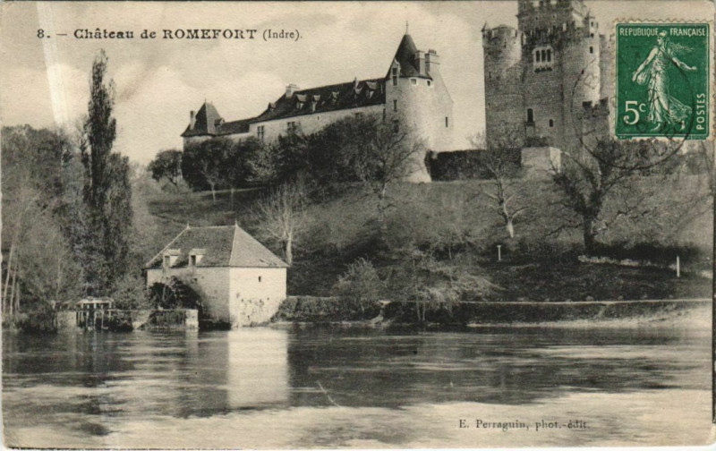 Carte postale ancienne Chateau de Romefort France