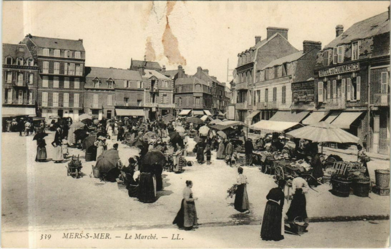 Carte postale ancienne Mes s Mer Le Marche France