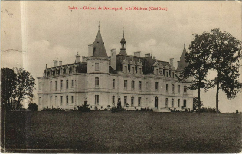 Carte postale ancienne Chateau de Beauregard, pres Mezieres France