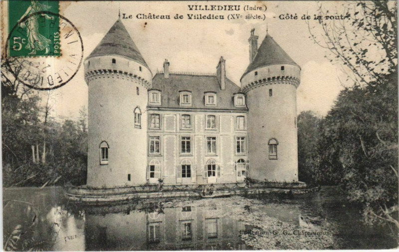 Carte postale ancienne Le Chateau de Villedieu France