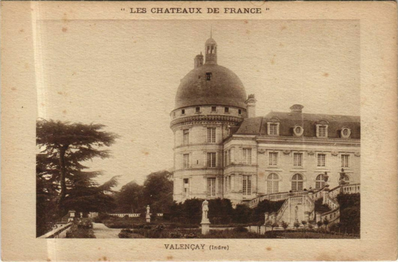 Carte postale ancienne Valencay France