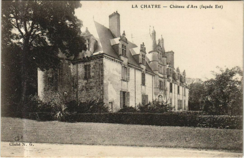 Carte postale ancienne La Chatre Chateau d'Ars France