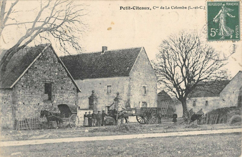 Carte postale ancienne Petit Citeaux Commune De La Colombe