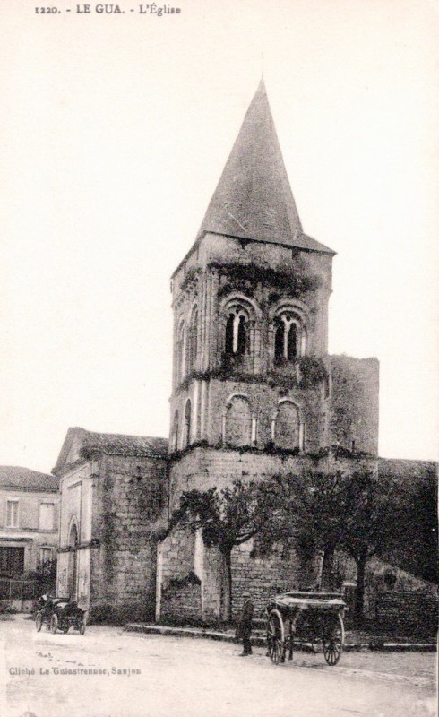 Carte postale ancienne L'Église au Gua