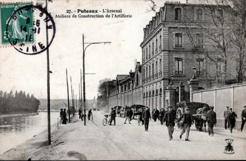 Carte postale ancienne L'arsenal