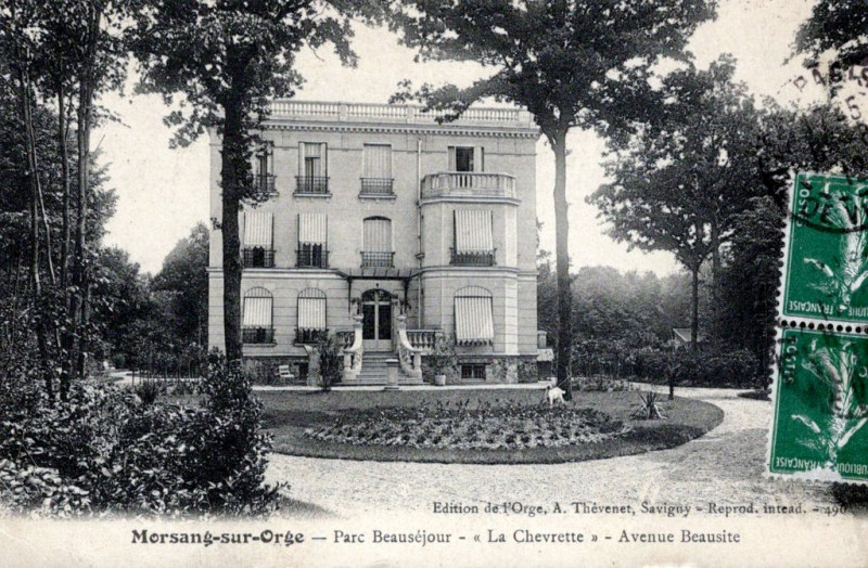 Carte postale ancienne Parc Beauséjour - La Chevrette à Morsang-sur-Orge
