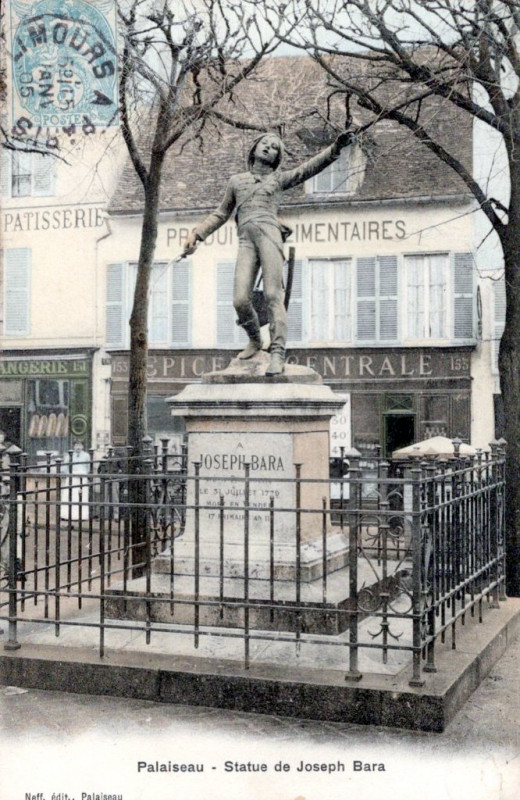 Carte postale ancienne Joseph Bara à Palaiseau