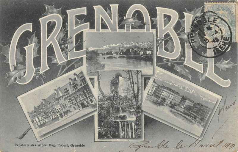 Carte postale ancienne Grenoble à Grenoble