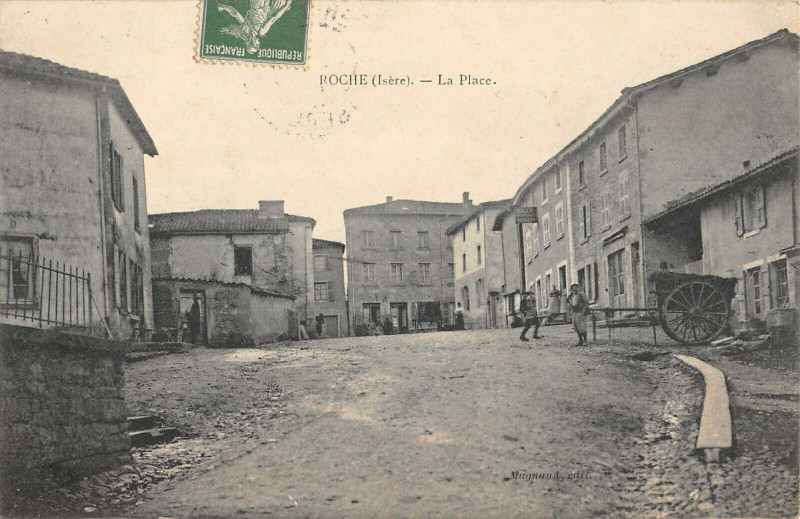 Carte postale ancienne Roche La Place à Roche