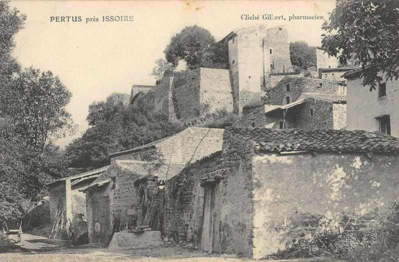 Carte postale ancienne Pertus Pres Issoire à Issoire