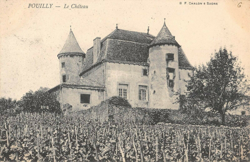 Carte postale ancienne Pouilly Le Chateau