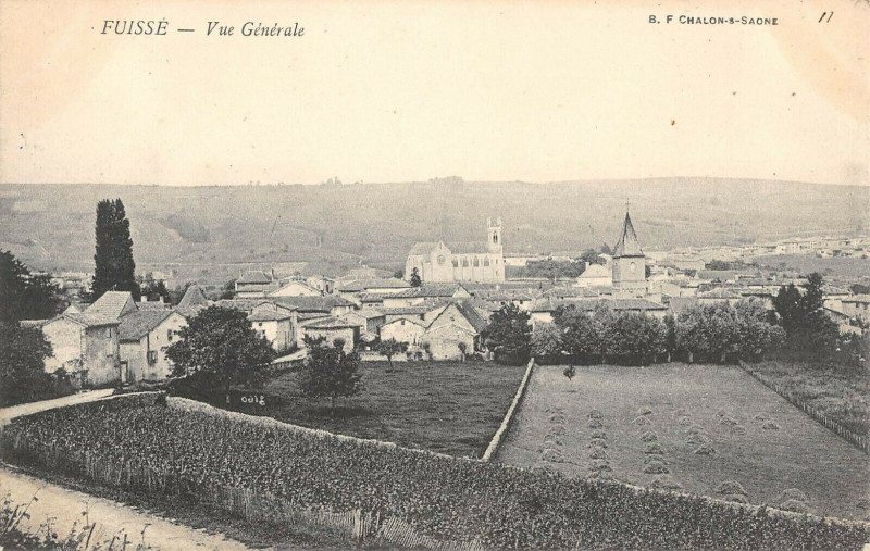 Carte postale ancienne Fuisse Vue Generale