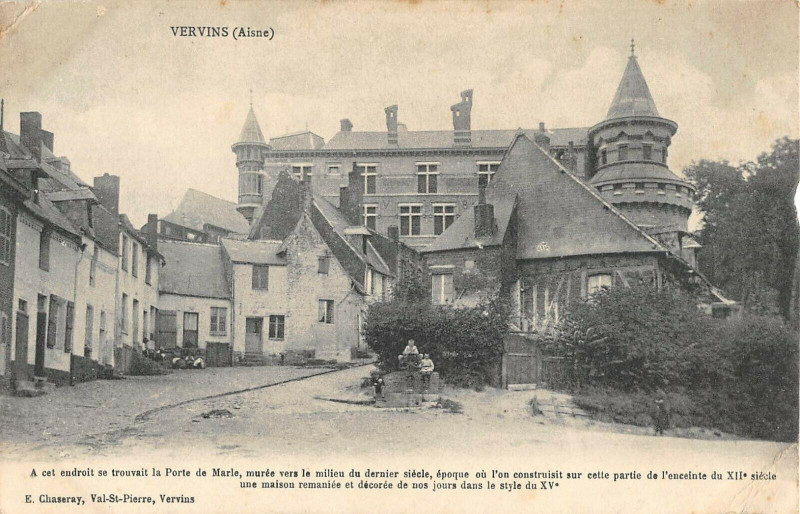 Carte postale ancienne Vervins Aisne à Vervins