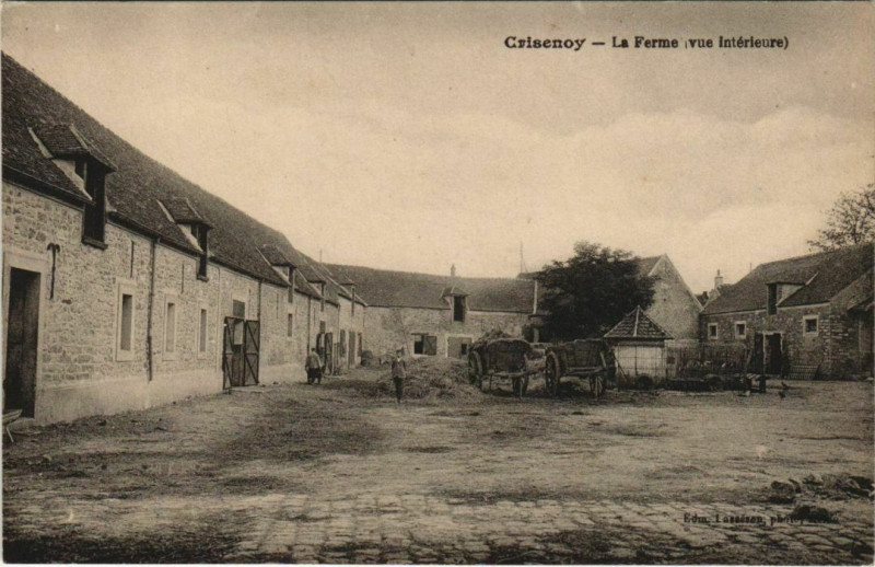 Carte postale ancienne Crisenoy La FErme à Crisenoy