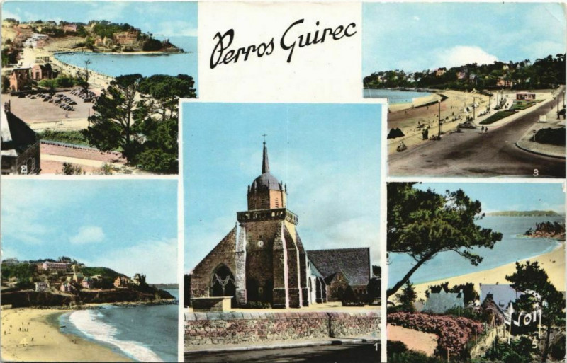Carte postale ancienne Perros-Guirec Scenes à Perros-Guirec