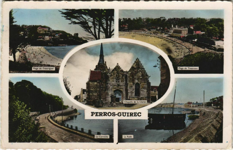 Carte postale ancienne Perros-Guirec Scenes à Perros-Guirec