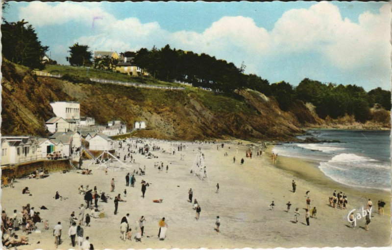 Carte postale ancienne Binic La Plage