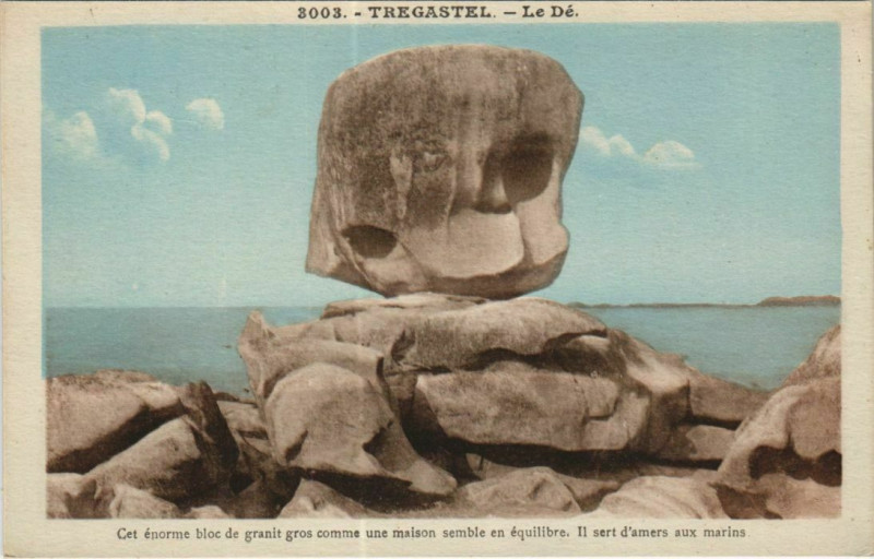 Carte postale ancienne Tregastel Le De