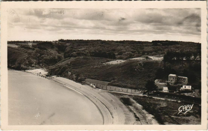 Carte postale ancienne Plouha Plage du Palus à Plouha