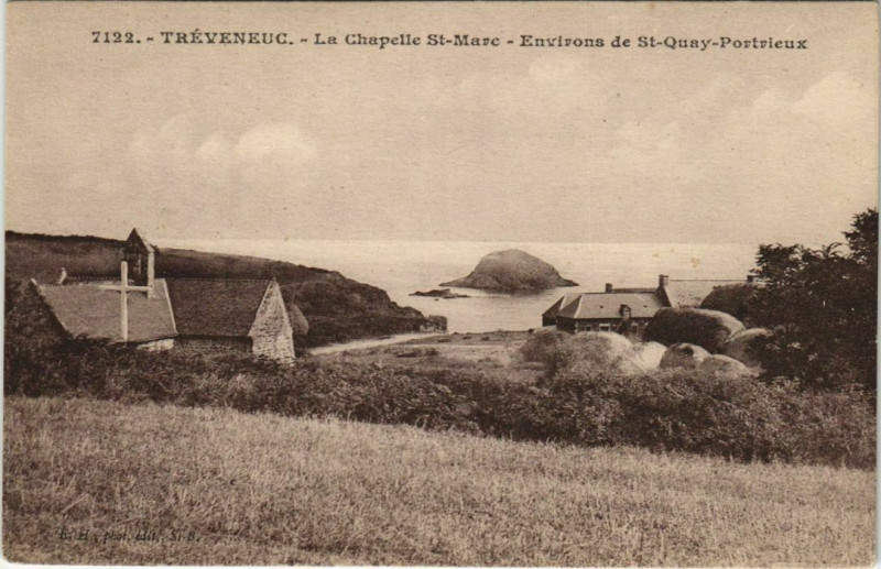 Carte postale ancienne Treveneuc La Chapelle Saint-Marc