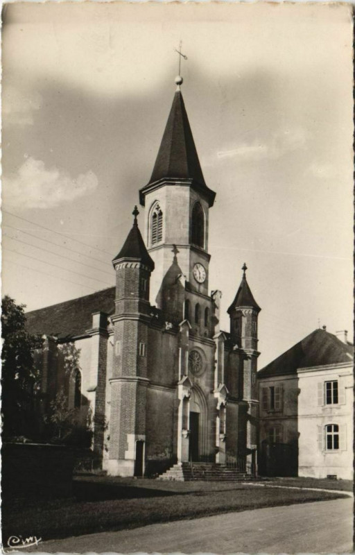 Carte postale ancienne Labergement-Foigney L'Eglise