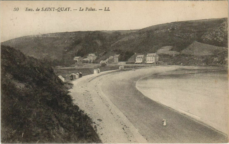 Carte postale ancienne Saint-Quay-Portrieux Environs - Le Palus à Saint-Quay-Portrieux