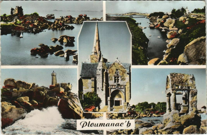 Carte postale ancienne Ploumanac'H Scenes