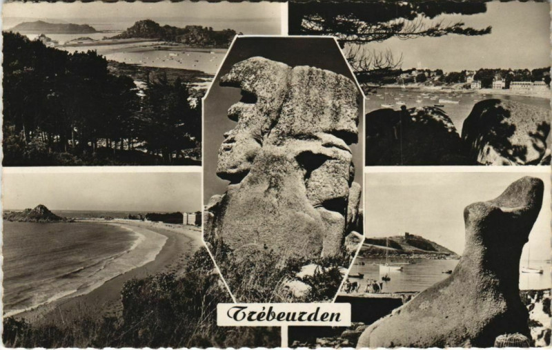 Carte postale ancienne Trebeurden Scenes