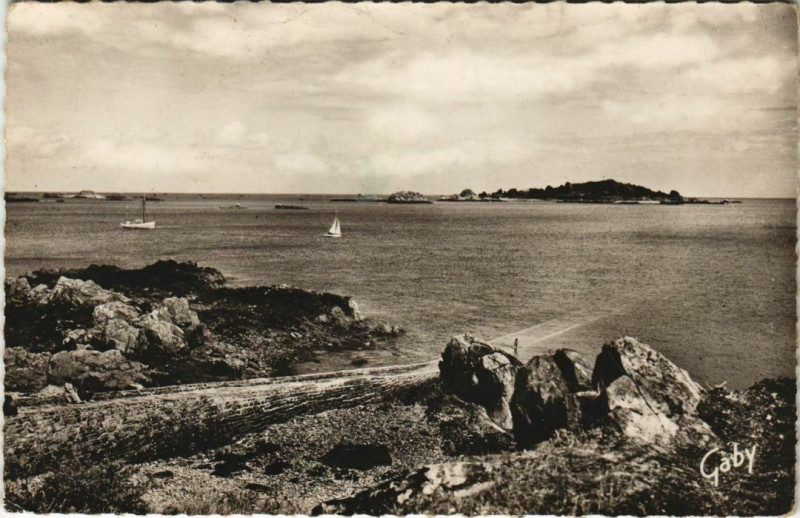 Carte postale ancienne Ploubazlanec Porz-Even à Ploubazlanec