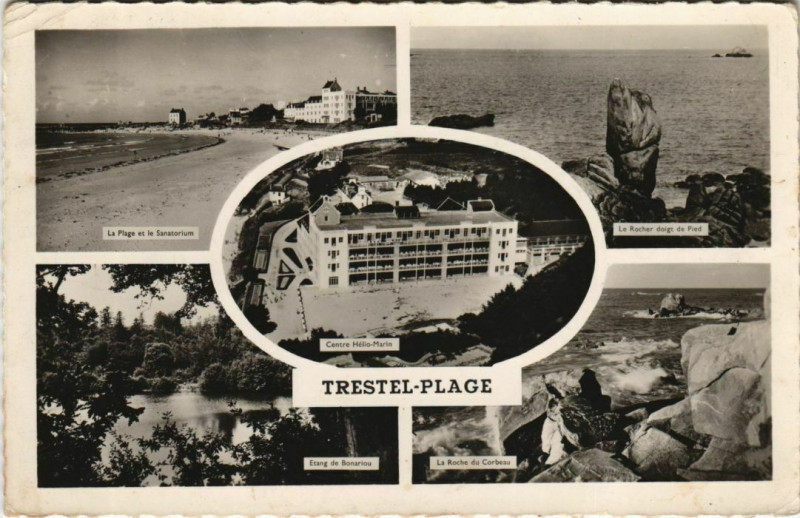 Carte postale ancienne Trestel Plage - Scenes