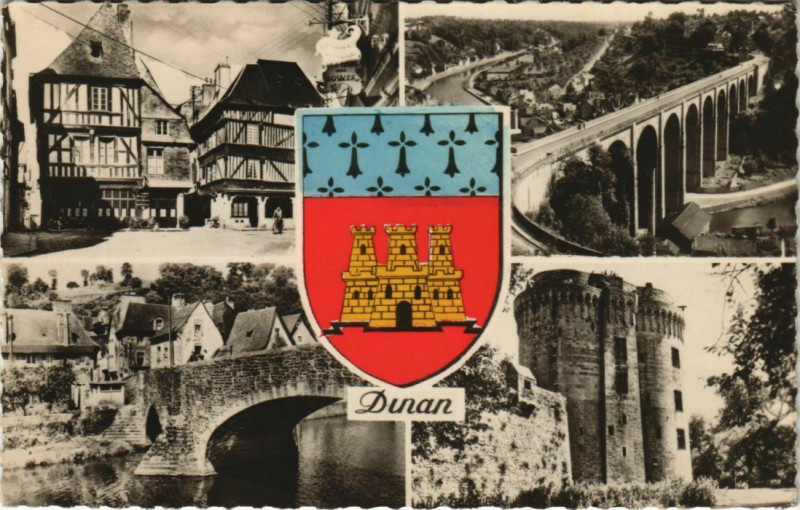Carte postale ancienne Dinan Scenes à Dinan