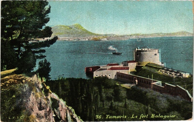 Carte postale ancienne Tamaris Le Fort Balaguier