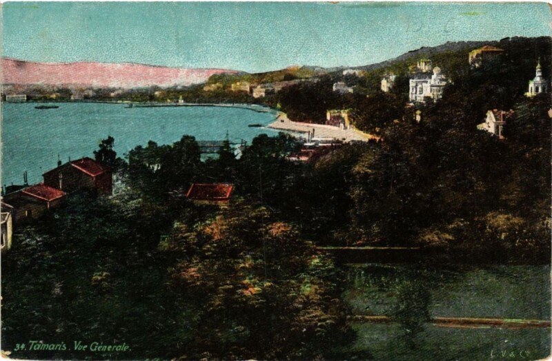 Carte postale ancienne Tamaris Vue générale