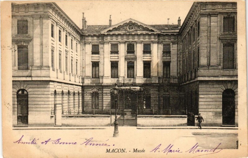 Carte postale ancienne Macon Musée