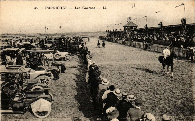 Carte postale ancienne Pornichet - Les Courses à Pornichet