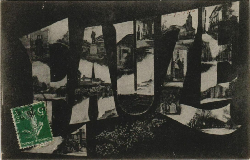 Carte postale ancienne Eauze Scenes à Eauze