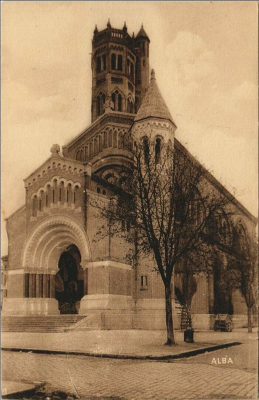 Carte postale ancienne Villeneuve sur Lot L'Eglise Sainte-Catherine France à Villeneuve-sur-Lot