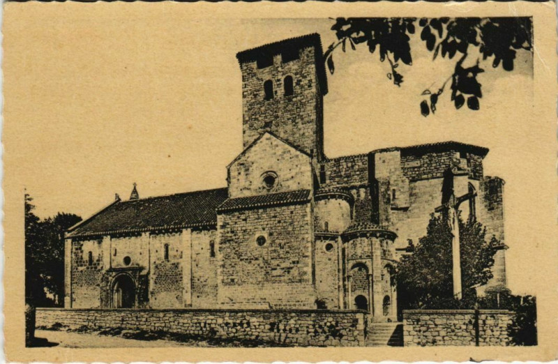 Carte postale ancienne Monsempron L'Eglise France